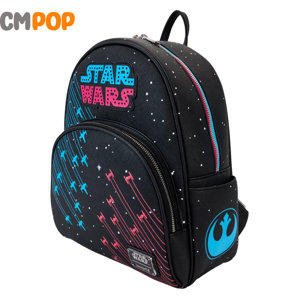 Star Wars Neon 70S Mini Backpack - Loungefly