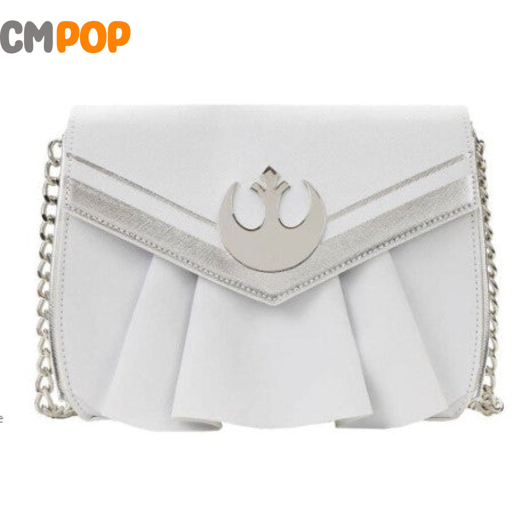 Star Wars Princess Leia White Cosplay Chain Strap Cross Body Bag - Disney Loungefly