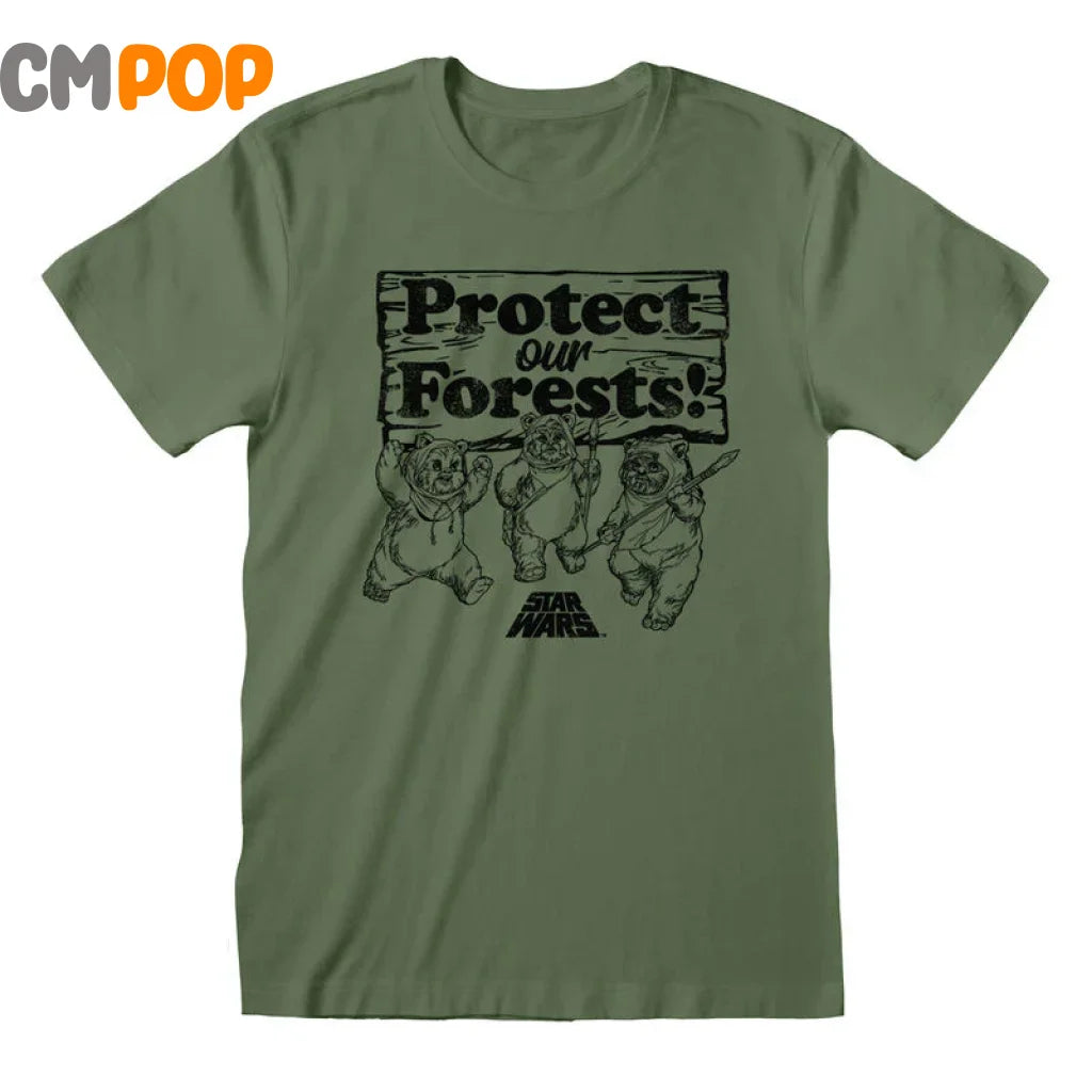 Star Wars - Protect our Forests Ewok T-shirt
