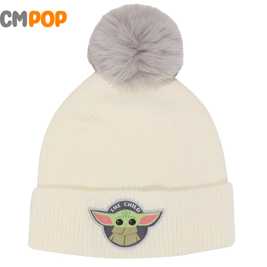 Star Wars The Mandalorian - Child Badge Beanie Size: One Size