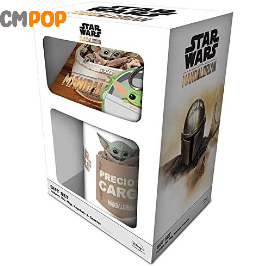Star Wars: The Mandalorian (The Child) Gift Set (Mug Coaster & Keychain) Funko Misc