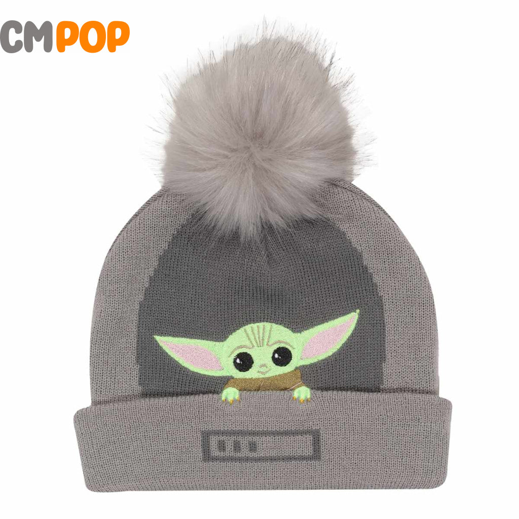 Star Wars The Mandalorian - Grogu In Crib Beanie Size: One Size
