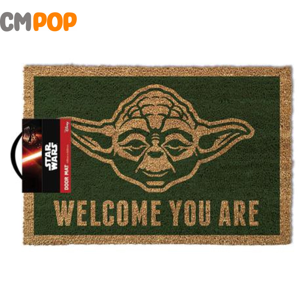 Star Wars (Yoda) 60 X 40Cm Coir Doormat