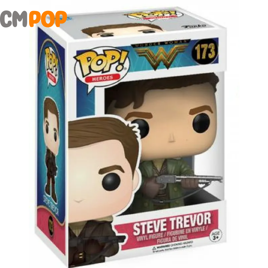 Steve Trevor - #173 Funko Pop! Wonder Women Damaged Pop