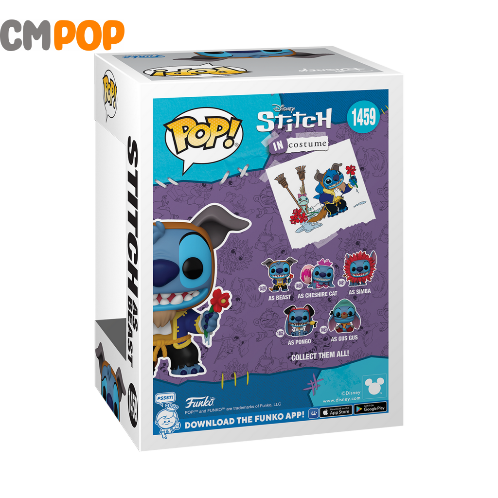 Stitch As Beast - #1459 Funko Pop! Disney Pop