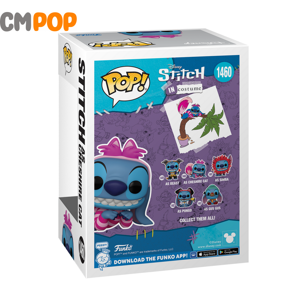 Stitch As Cheshire Cat - #1460 Funko Pop! Disney Pop