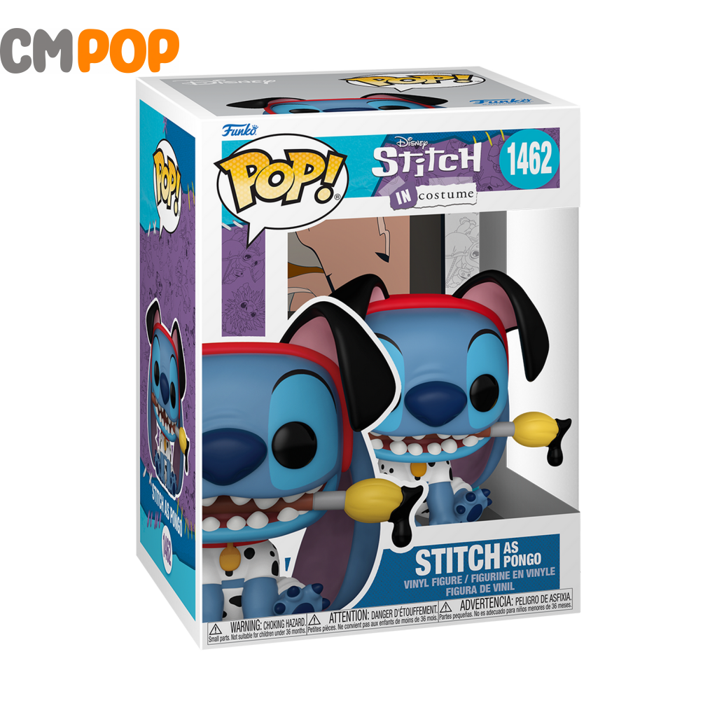 Stitch As Pongo (101 Dalmatians) - #1462 Funko Pop! Disney Pop