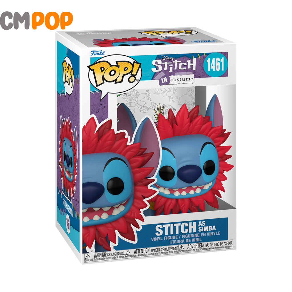 Stitch As Simba - #1461 Funko Pop! Disney Pop