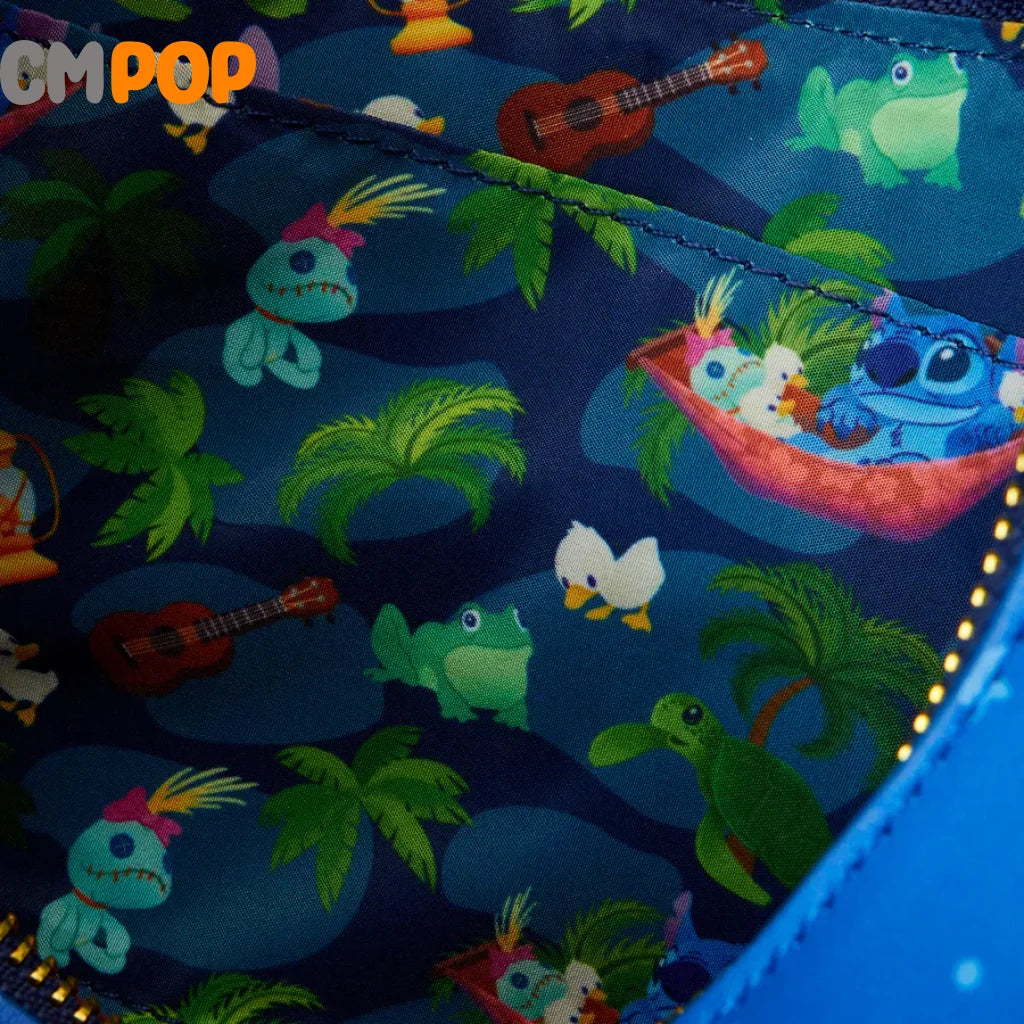 Stitch Camping Cuties Hammock Crossbody Bag - Disney Loungefly