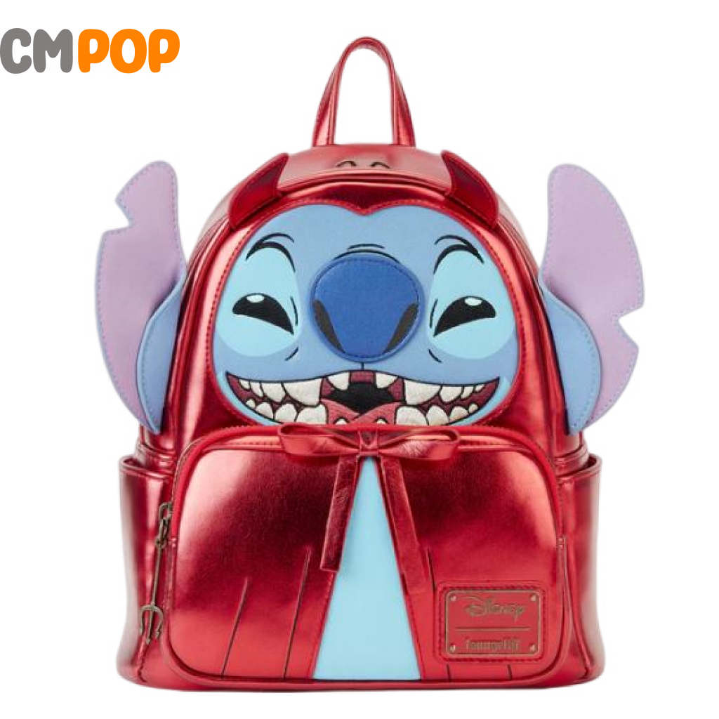 Stitch Devil Cosplay - Lilo And Disney Loungefly Backpack