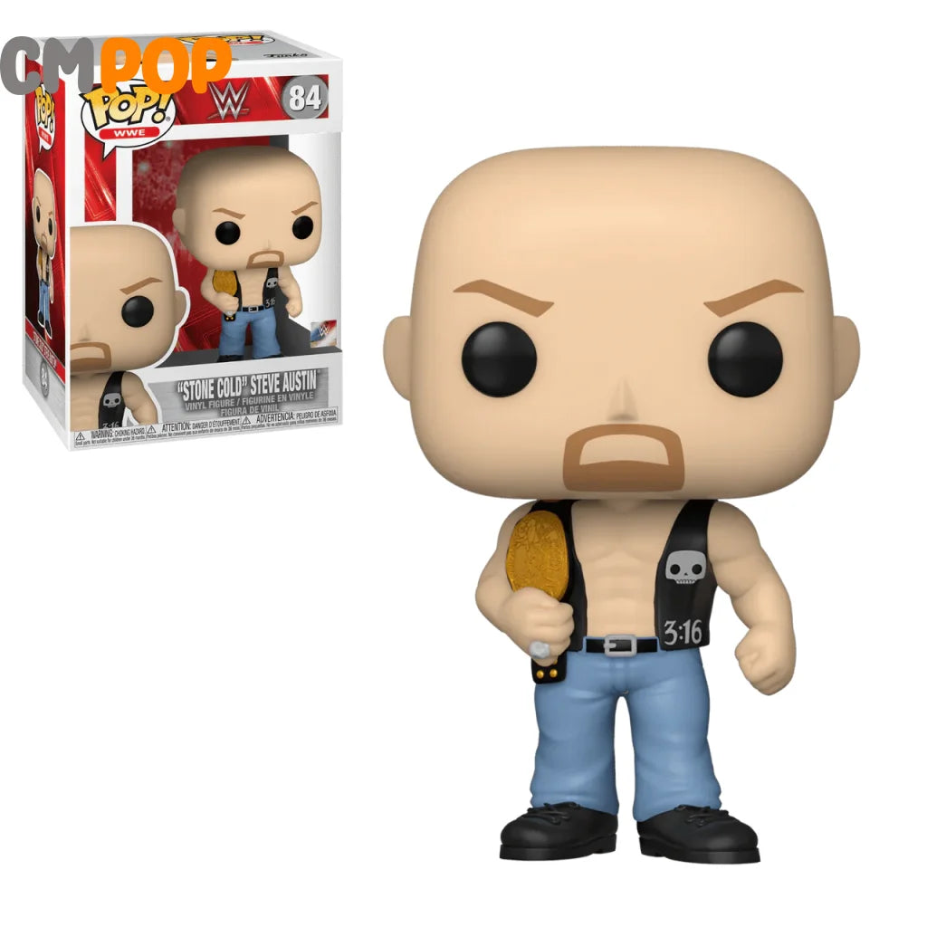 ’Stone Cold’ Steve Austin - #84 - Funko Pop! - WWE Funko Pop