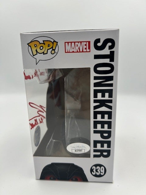 Stonekeeper Signed - #339 - Funko Pop! - Marvel - Avengers Infinity War -Funko Limited Edition - Signed by Ross Marquand