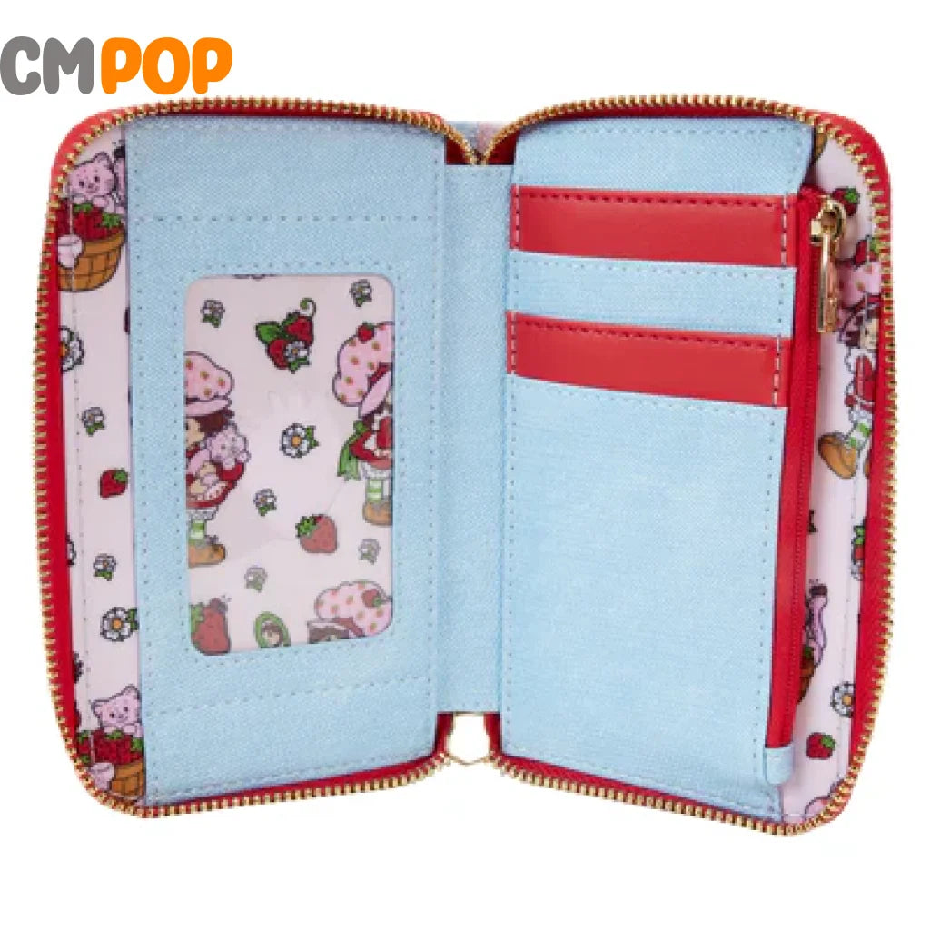 Strawberry Shortcake Zip Around Wallet - Loungefly
