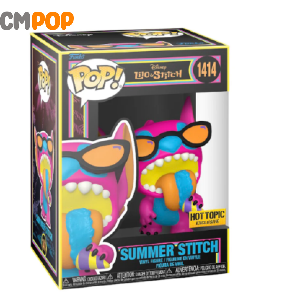 Summer Stitch - #1414 Funko Pop! Disney -Scented Hot Topic Exclusive Pop
