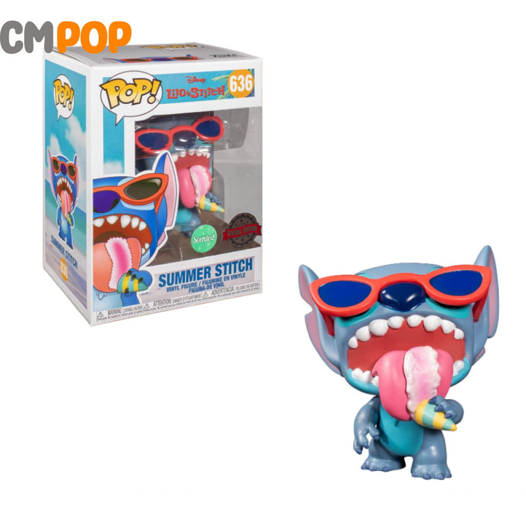 Summer Stitch - #636 Funko Pop! Disney -Scented Pop