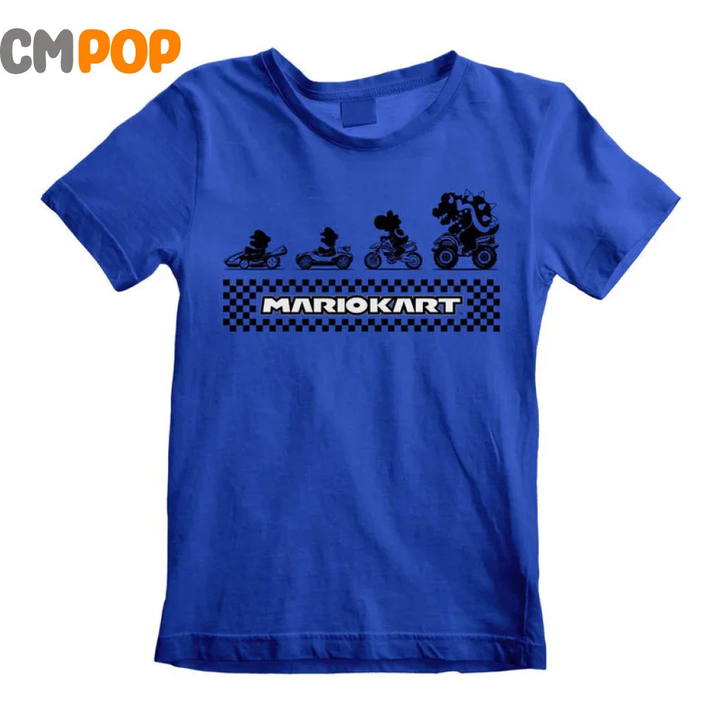 Super Mario Kart - Silhouettes - T-Shirt t-shirt
