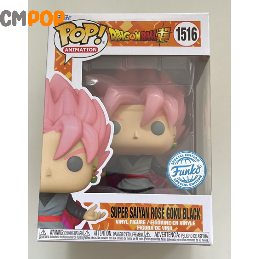 Super Saiyan Rose Goku Black - #1516 - Funko Pop! Dragon Ball Special Edition Pop