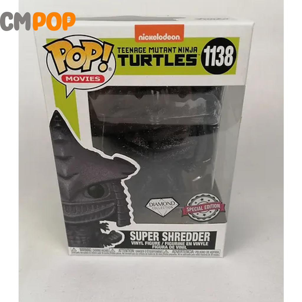 Super Shredder- 1138 - Funko Pop! Teenage Mutant Ninja Turtles Diamond Collection Special Edition