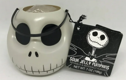 Disney Halloween Candy Jack Skellington Sour Jelly Pumpkins