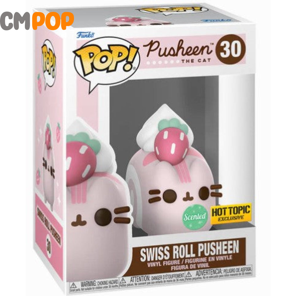 Swiss Roll Pusheen - #30 Scented Hot Topic Exclusive Funko Pop