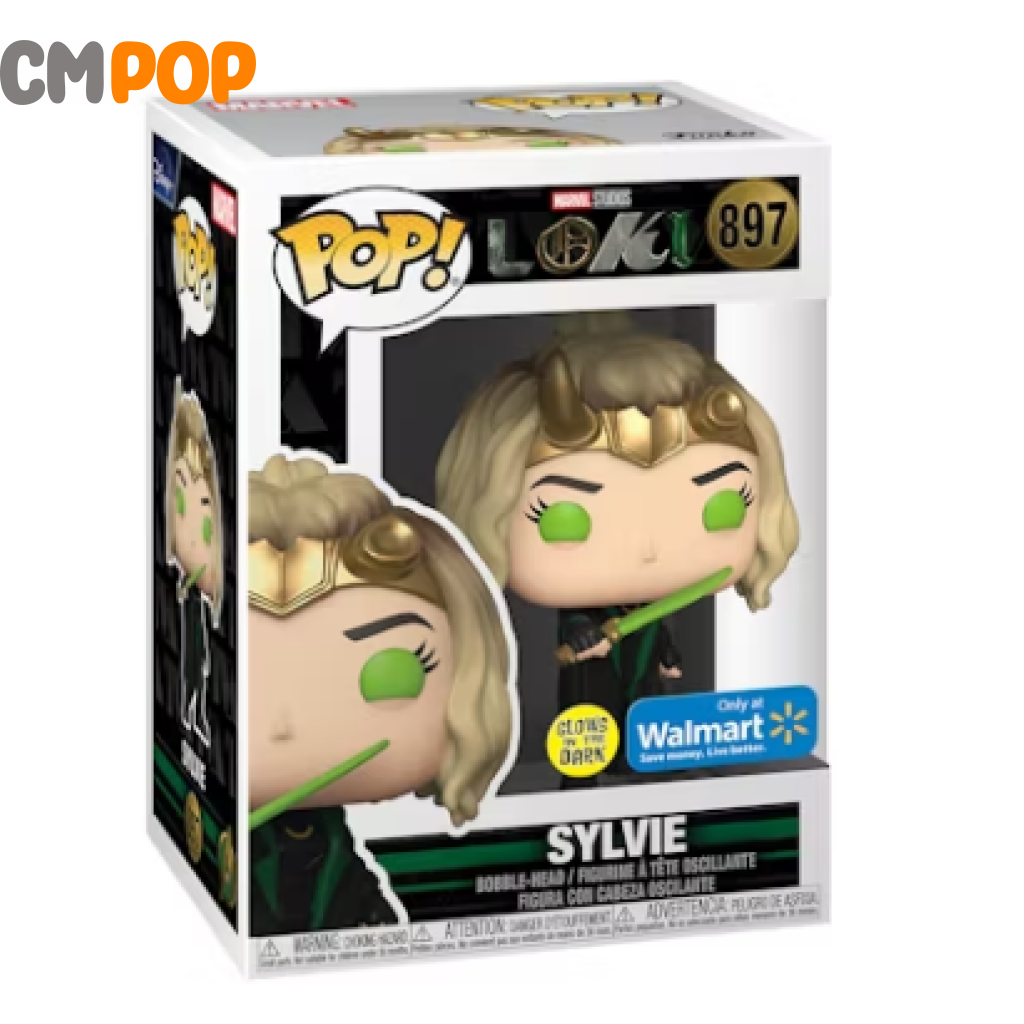 Sylvie - #897 Funko Pop! Marvel Loki Gitd Walmart Exclusive Pop