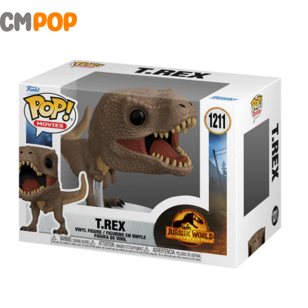 Funko Pop Movies: Jurassic World 3 - T Rex Funko Pop