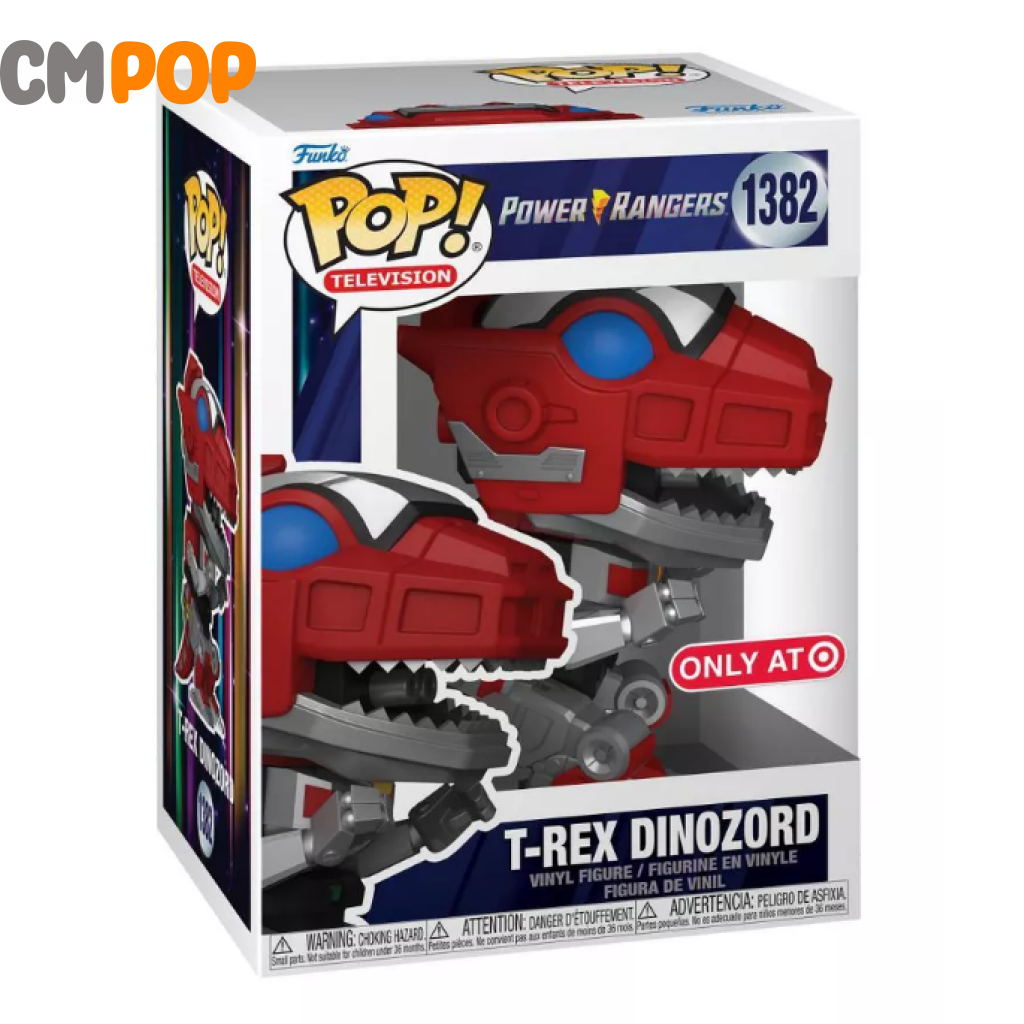 T - Rex Dinozord - #1382 Funko Pop! Power Rangers Target Exclusive Pop