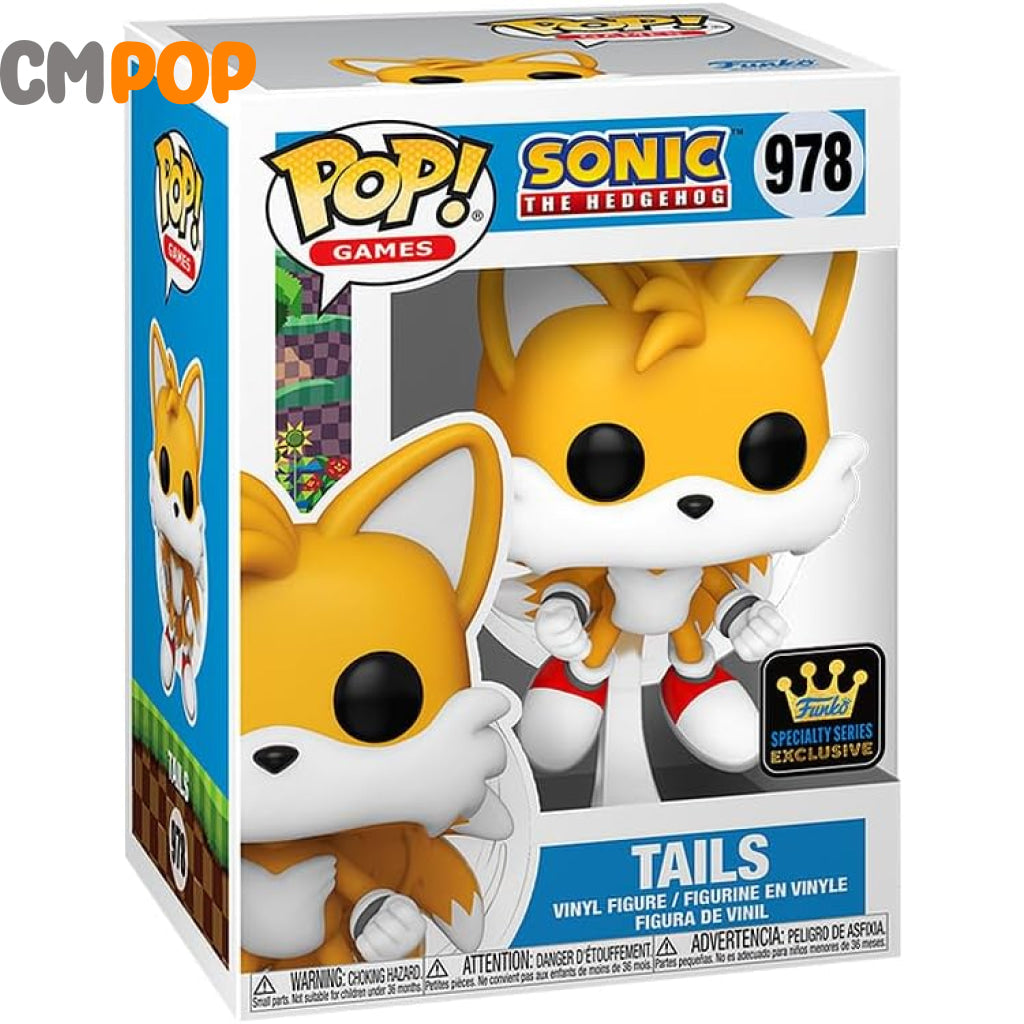 Tails (Flying) -#978 - Funko Pop! Sonic The Hedgehog Specialty Series Exclusive Pop