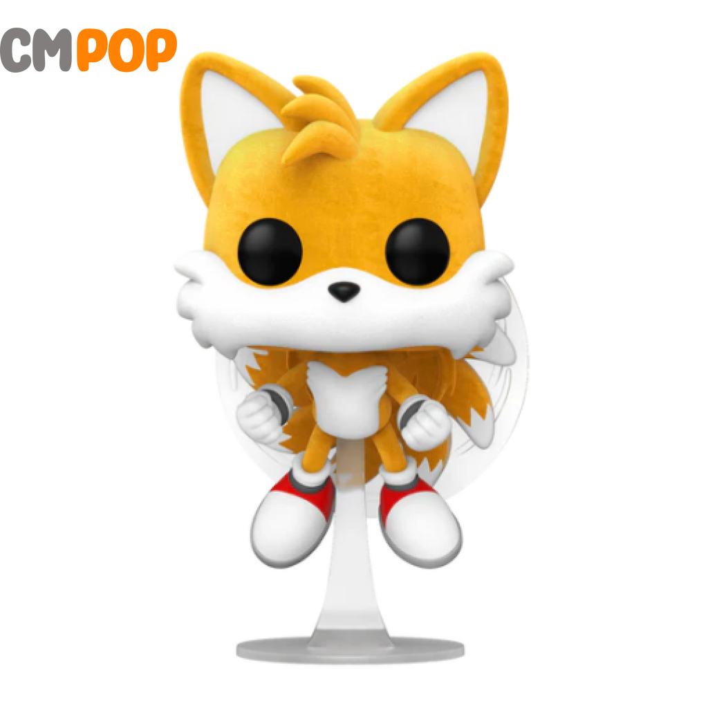 Tails (Flying) Flocked -#978 - Funko Pop! Sonic The Hedgehog Pop