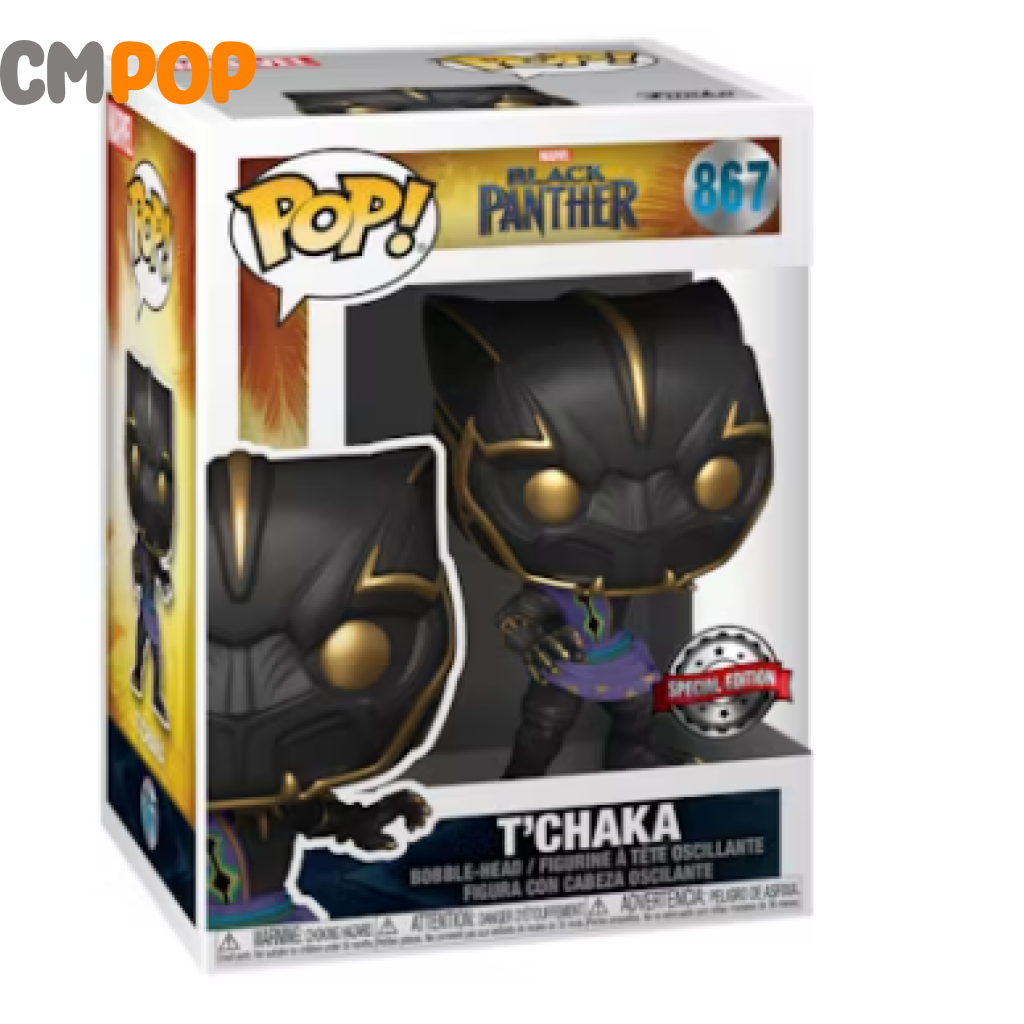 T’chaka - #867 Funko Pop! Black Panther Marvel Special Edition Pop