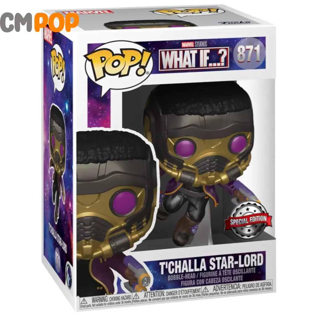 T’challa Star-Lord - #871 Funko Pop! Marvel What If..? Special Edition Pop