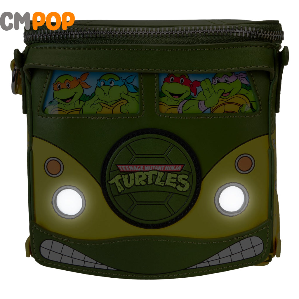 Teenage Mutant Ninja Turtles 40Th Anniversary Vintage Arcade Crossbody Bag - Tmnt Loungefly