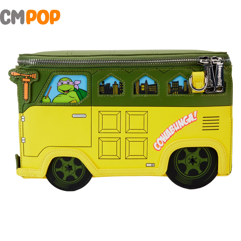 Teenage Mutant Ninja Turtles 40Th Anniversary Vintage Arcade Crossbody Bag - Tmnt Loungefly