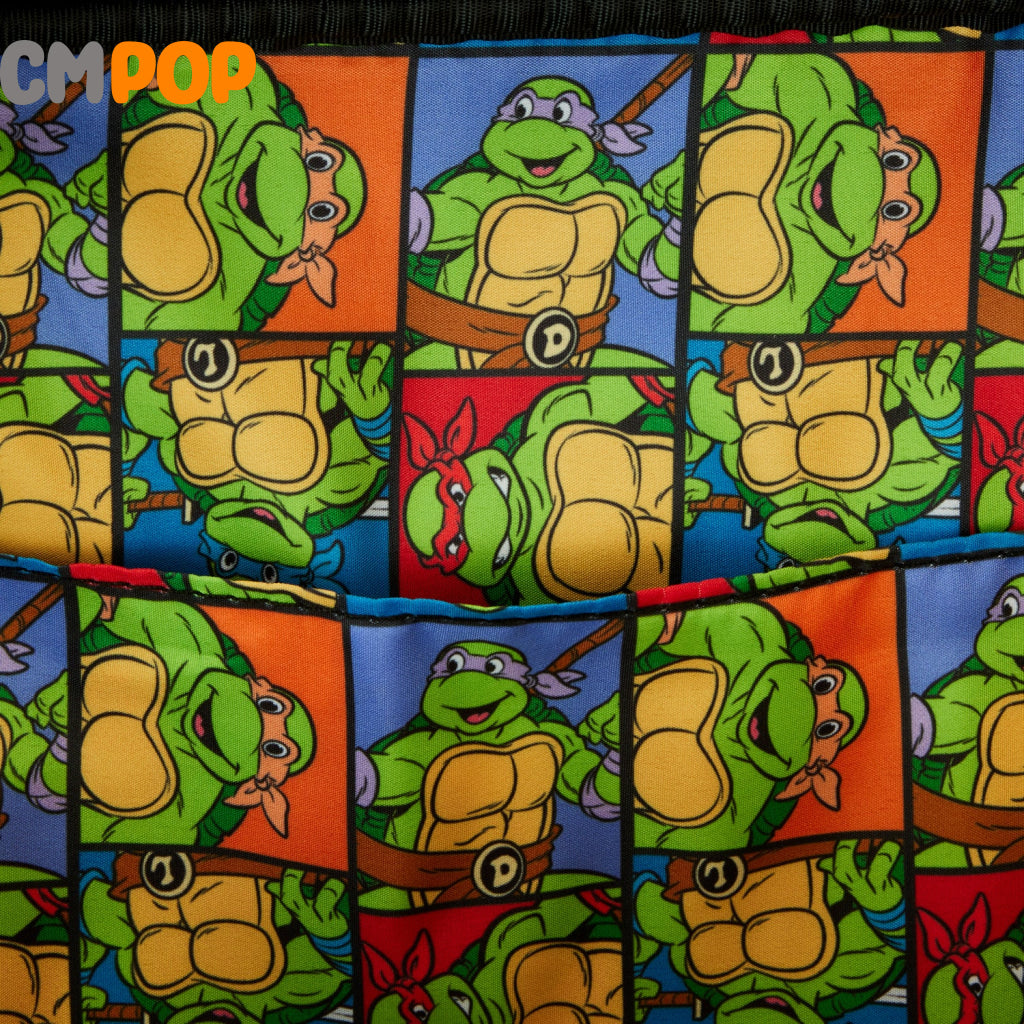 Teenage Mutant Ninja Turtles 40Th Anniversary Vintage Arcade Mini Backpack - Tmnt Loungefly