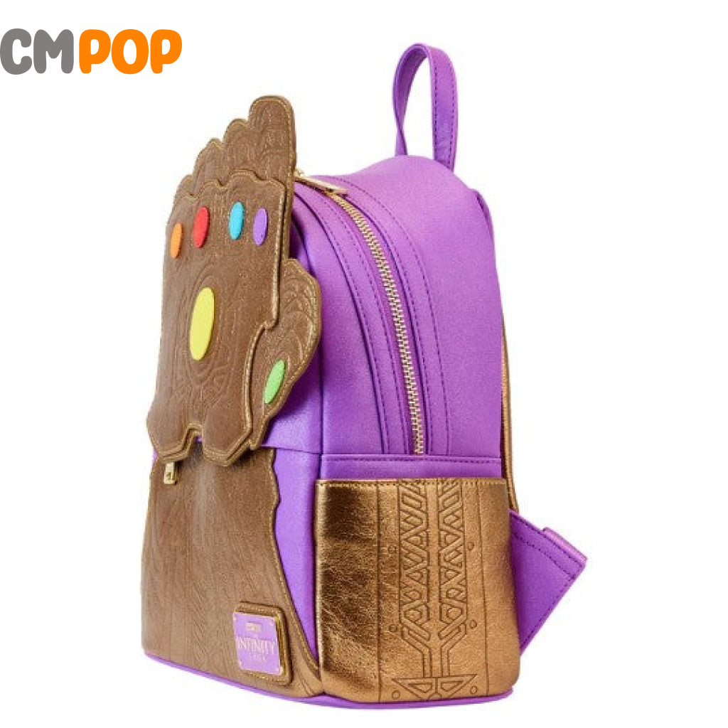 Thanos Shine Infinity Gauntlet - Marvel Loungefly Backpack
