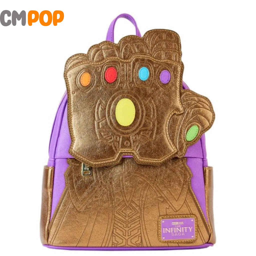 Thanos Shine Infinity Gauntlet - Marvel Loungefly Backpack
