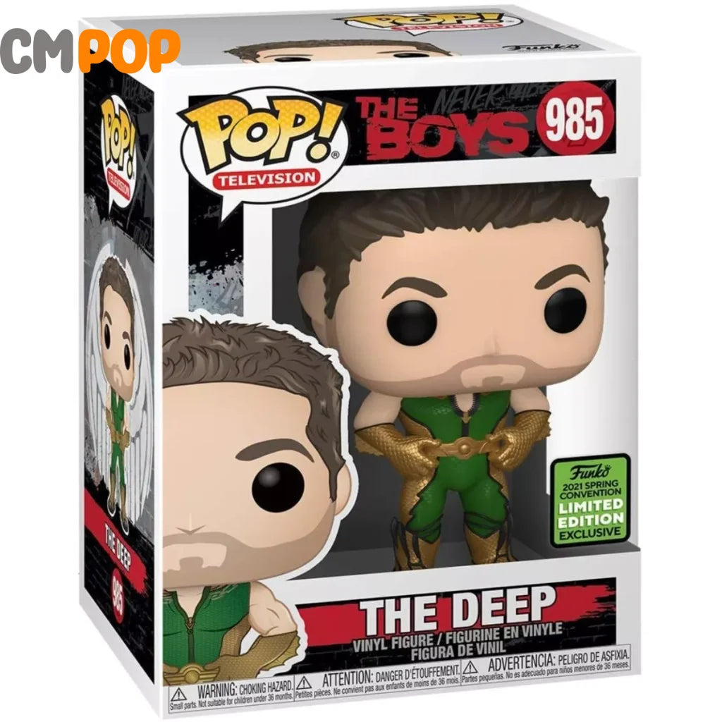 The Deep - #985- Funko Pop! - The Boys - 2021 Spring Con Limited Edition Exclusive Funko Pop