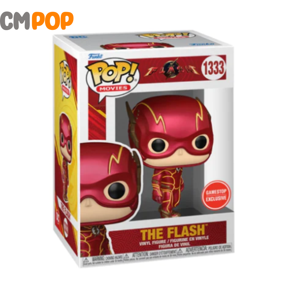 The Flash - #1333 Funko Pop! -The Dc Gamestop Exclsuive Pop