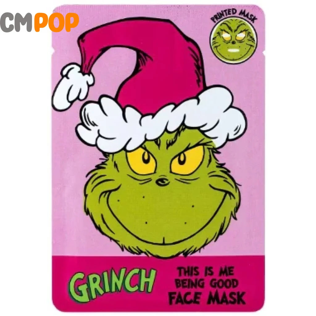 The Grinch Printed Sheet Mask with Aloe Vera Skin Care