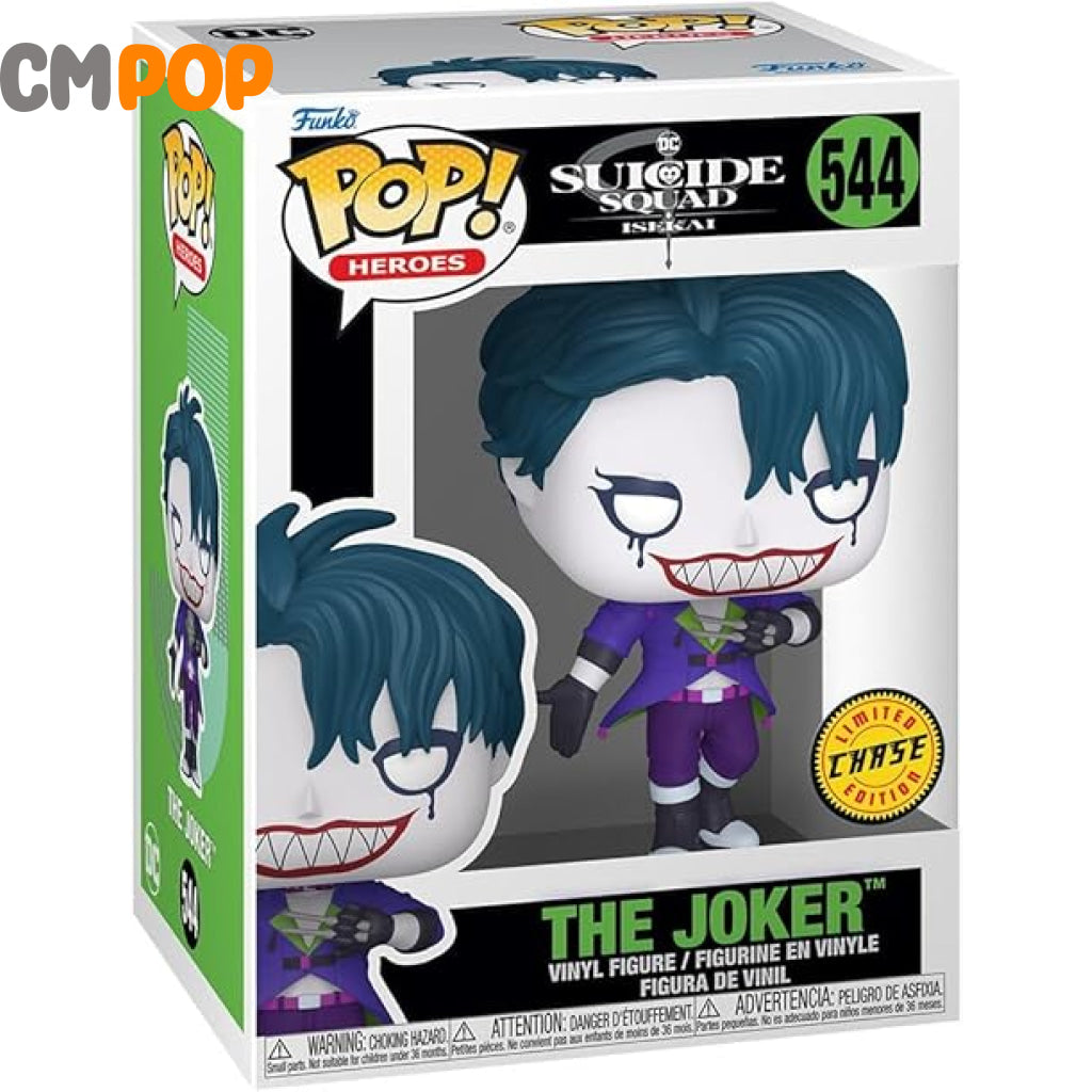 The Joker - #544 - Funko Pop! - Heroes - DC - Suicide Squad Isakai - Chase Limited Edition Funko Pop