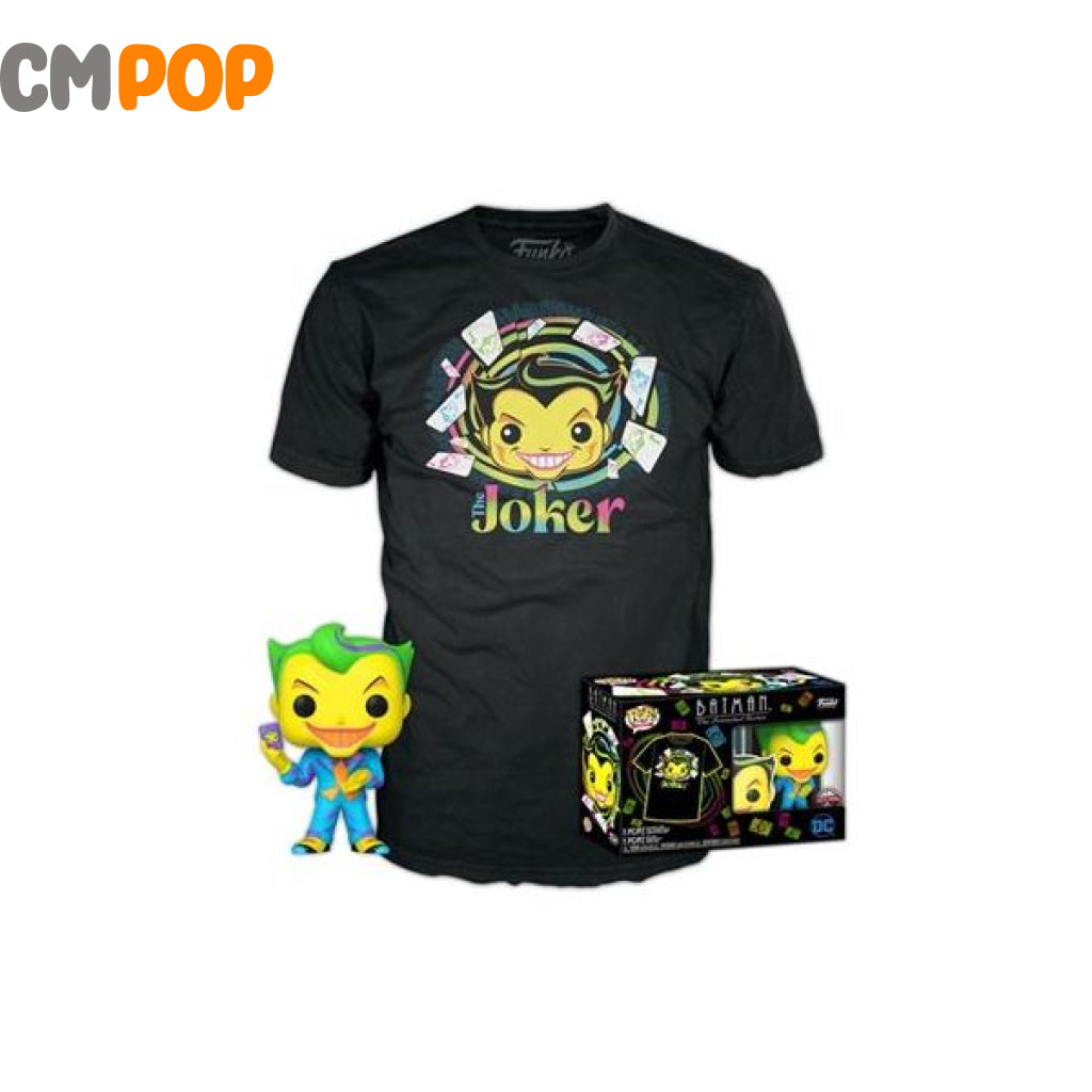 Joker Blacklight - Dc Funko Pop! And Tee