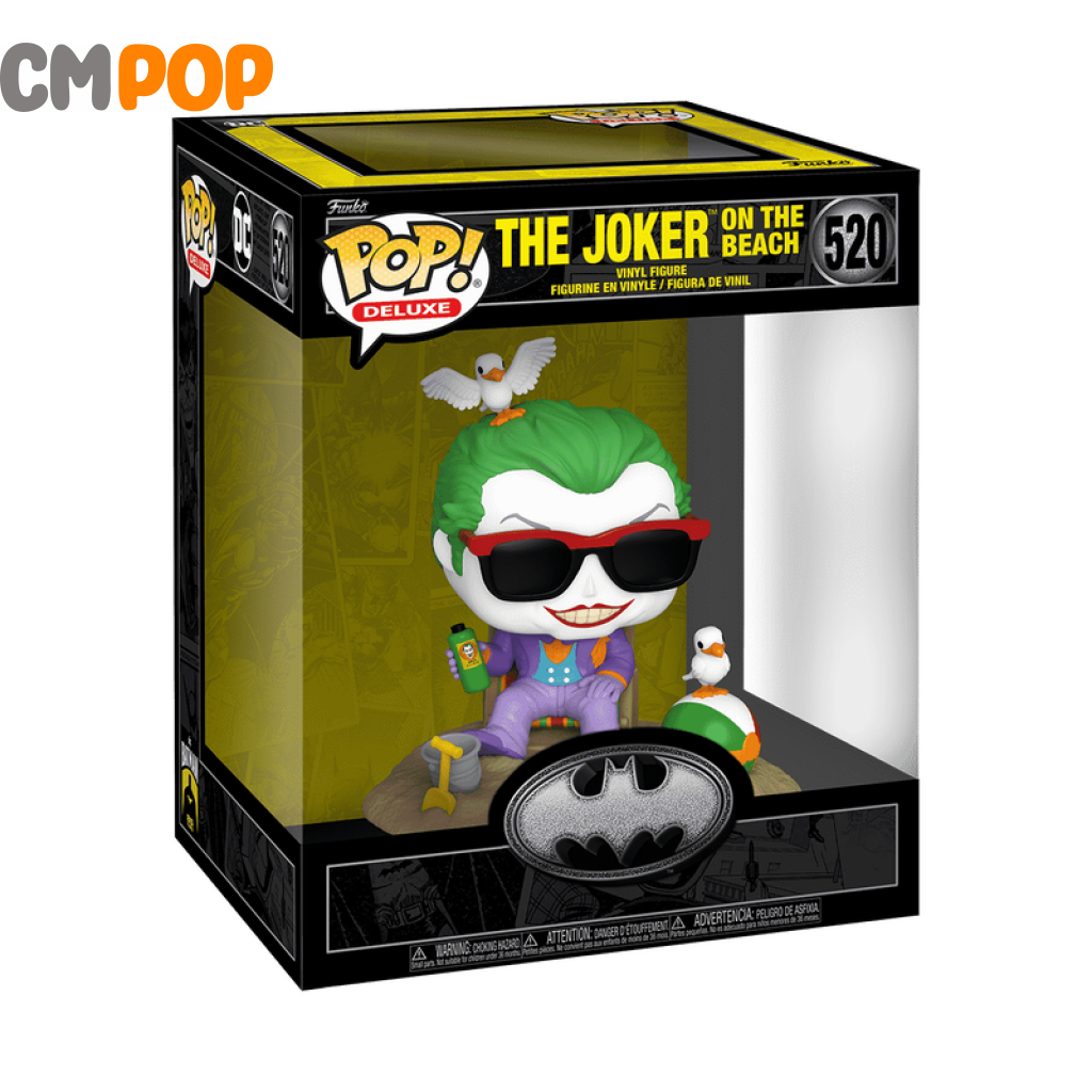 The Joker On The Beach - #520 Funko Pop! Deluxe Dc Comics Batman Pop