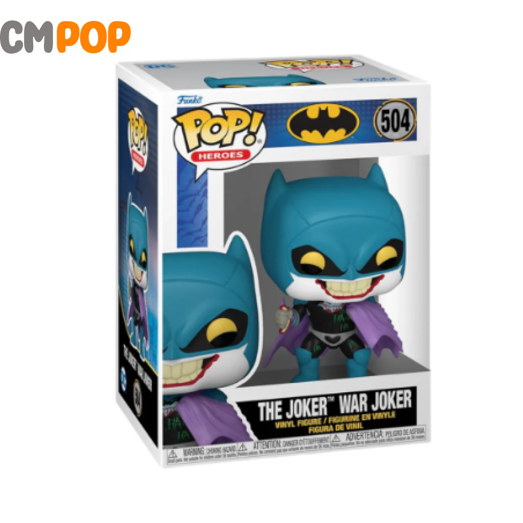 The Joker War #504 Funko Pop! - Batman Zone Heroes Pop