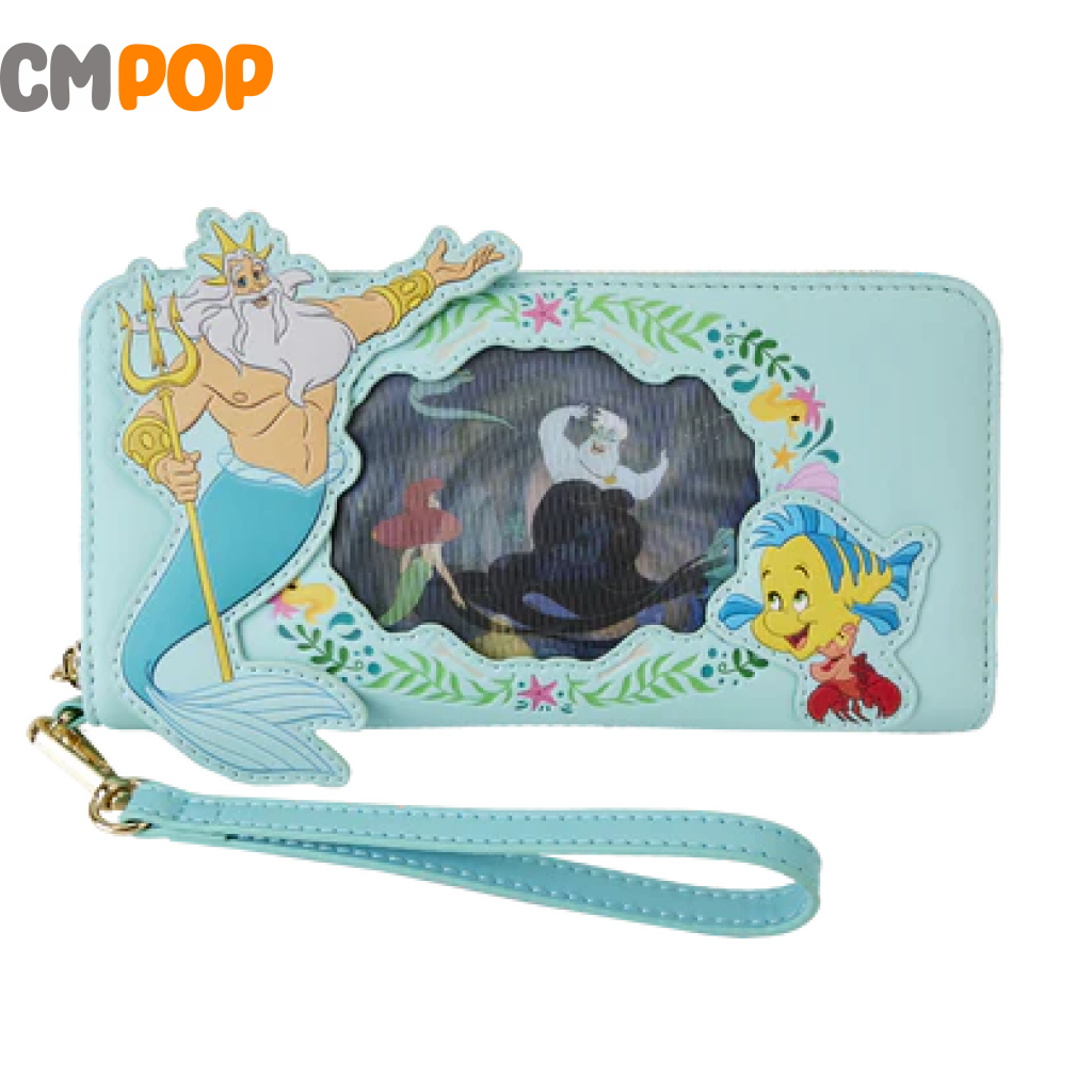 The Little Mermaid Princess Lenticular Wallet - Loungefly