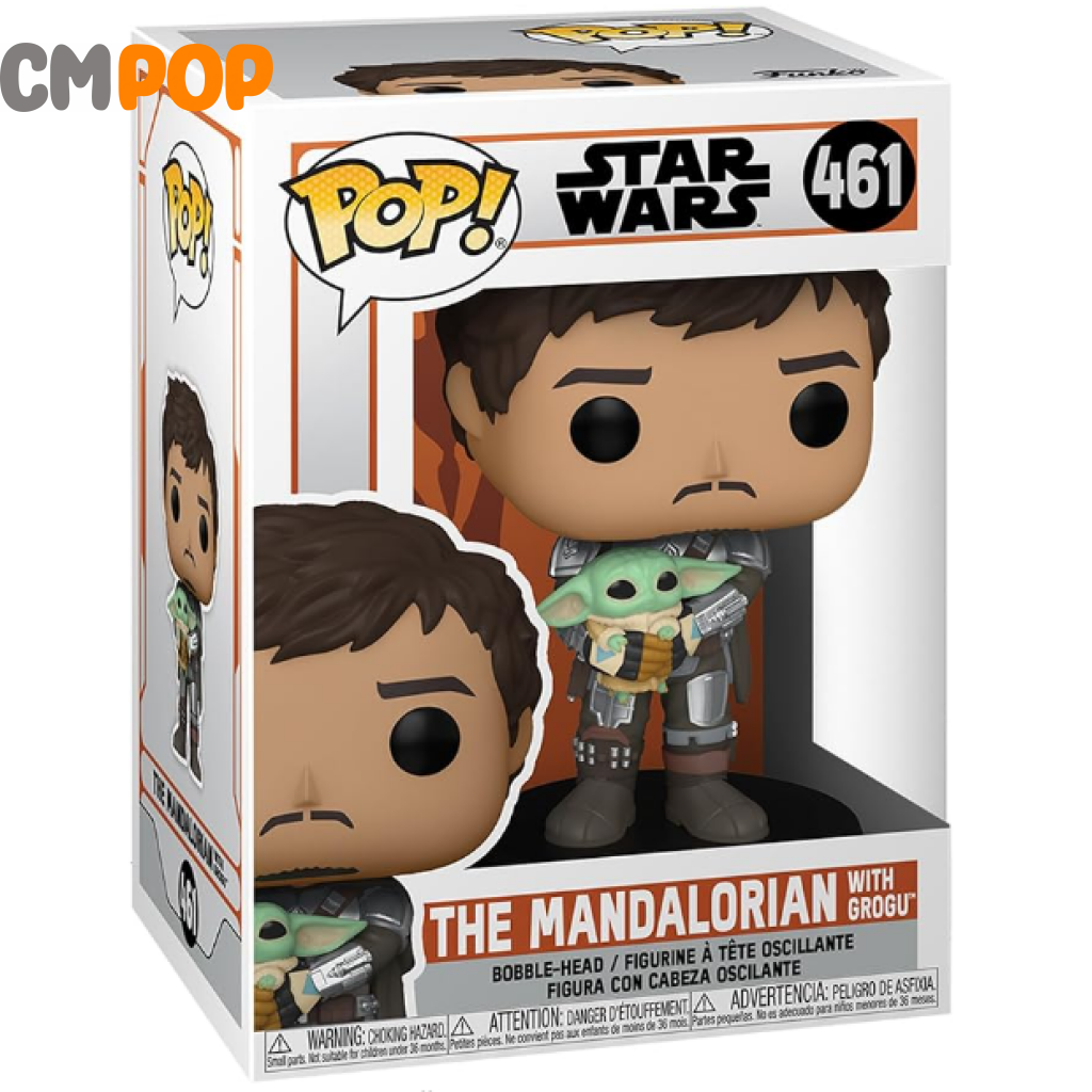 The Mandalorian With Grogu - #461 Funko Pop! Star Wars Pop