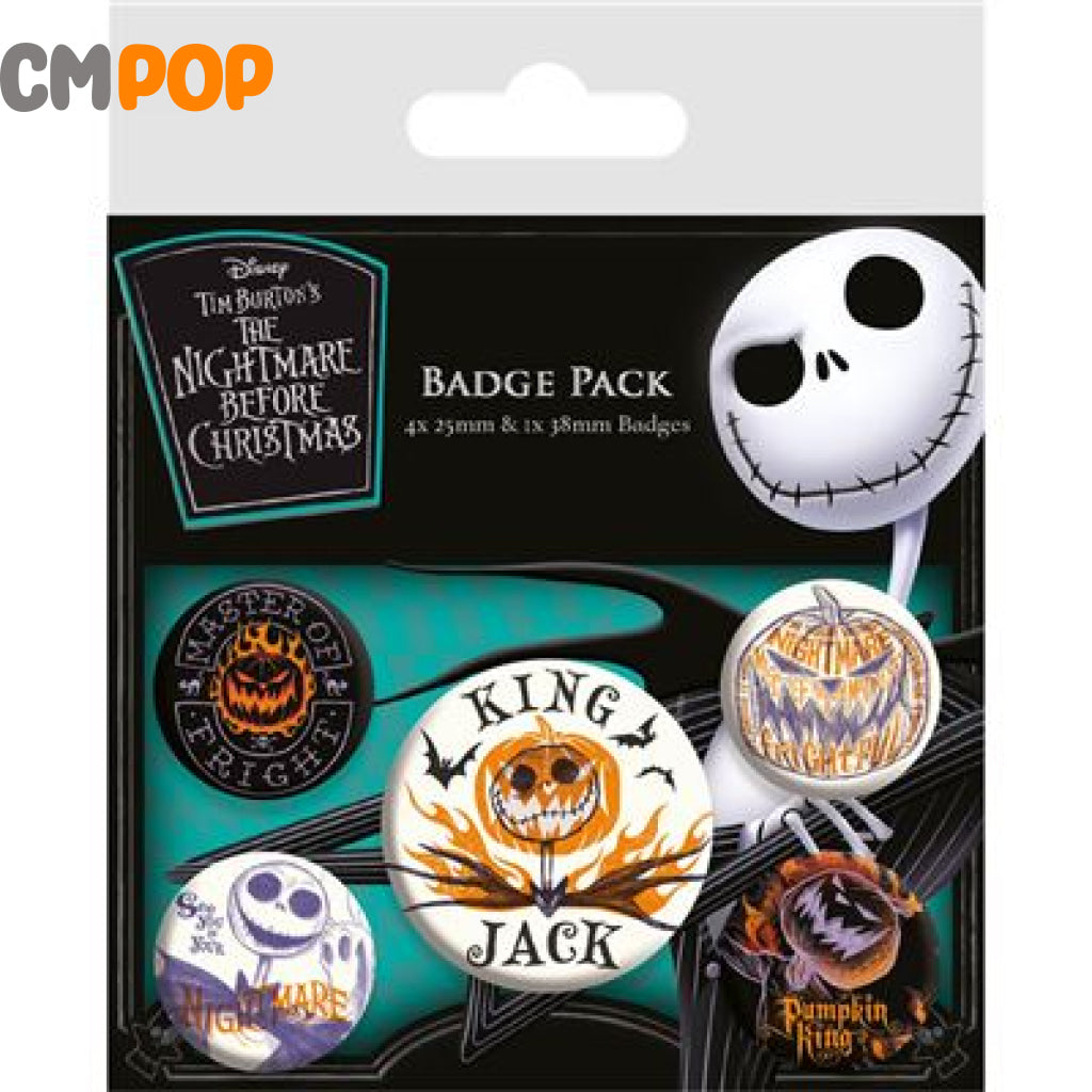 The Nightmare Before Christmas - Disney - Badge Pack Badge