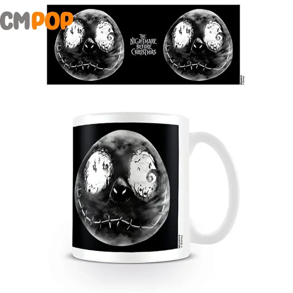 The Nightmare Before Christmas (Jack Face) 11Oz/315Ml White Ceramic Mug. Mug