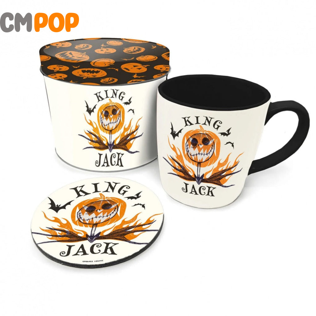 The Nightmare Before Christmas (King Jack) Mug & Coaster In Gift Tin Funko Misc