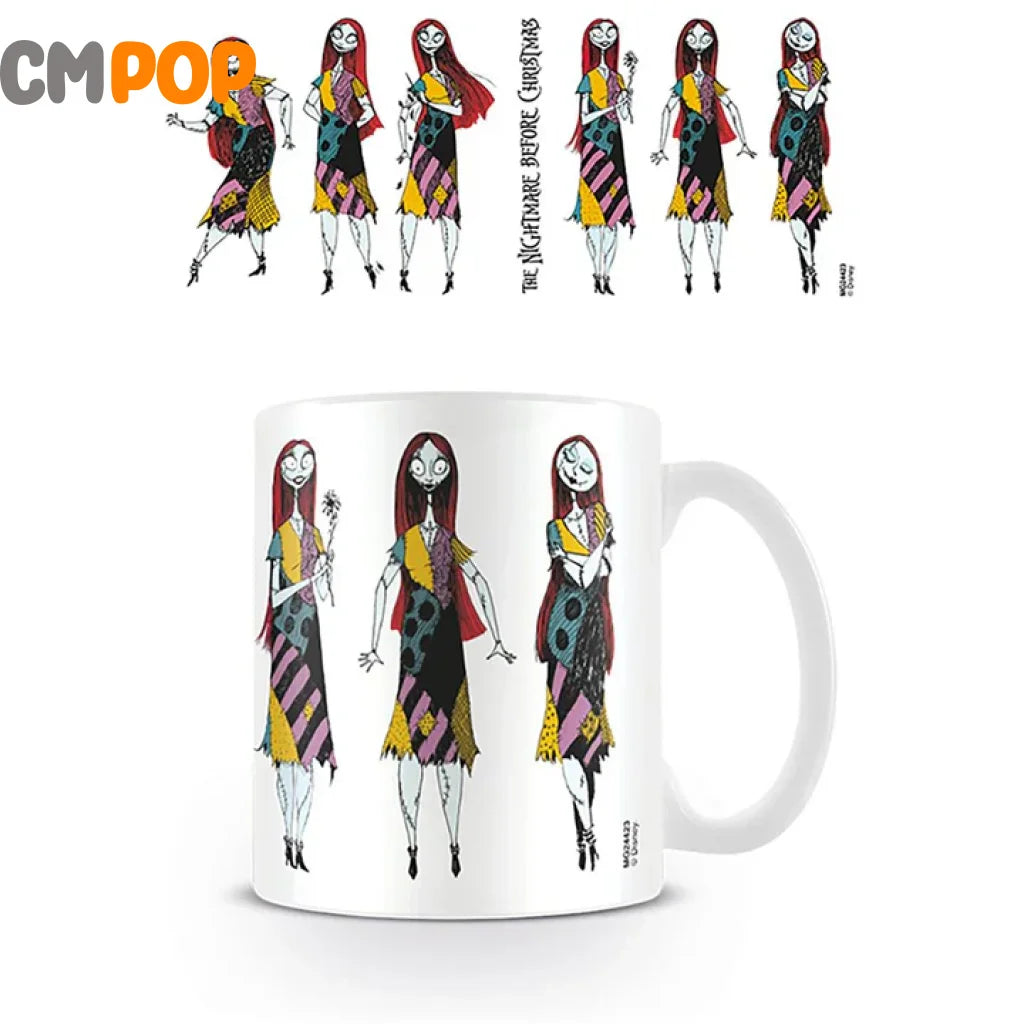The Nightmare Before Christmas (Sally Poses) 11Oz/315Ml White Ceramic Mug Mug