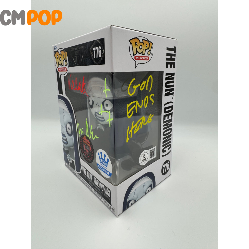 The Nun (Demonic) - #776 Funko Pop! Movies Conjuring Universe Exclusive Signed By Bonnie Arrons